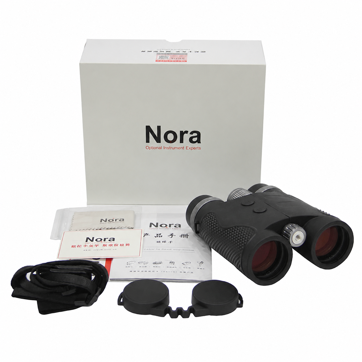 Nora Falcon10x42ED LRF 2000 Professional High-Precision Laser Rangefinding Binoculars with Advanced HD Optics