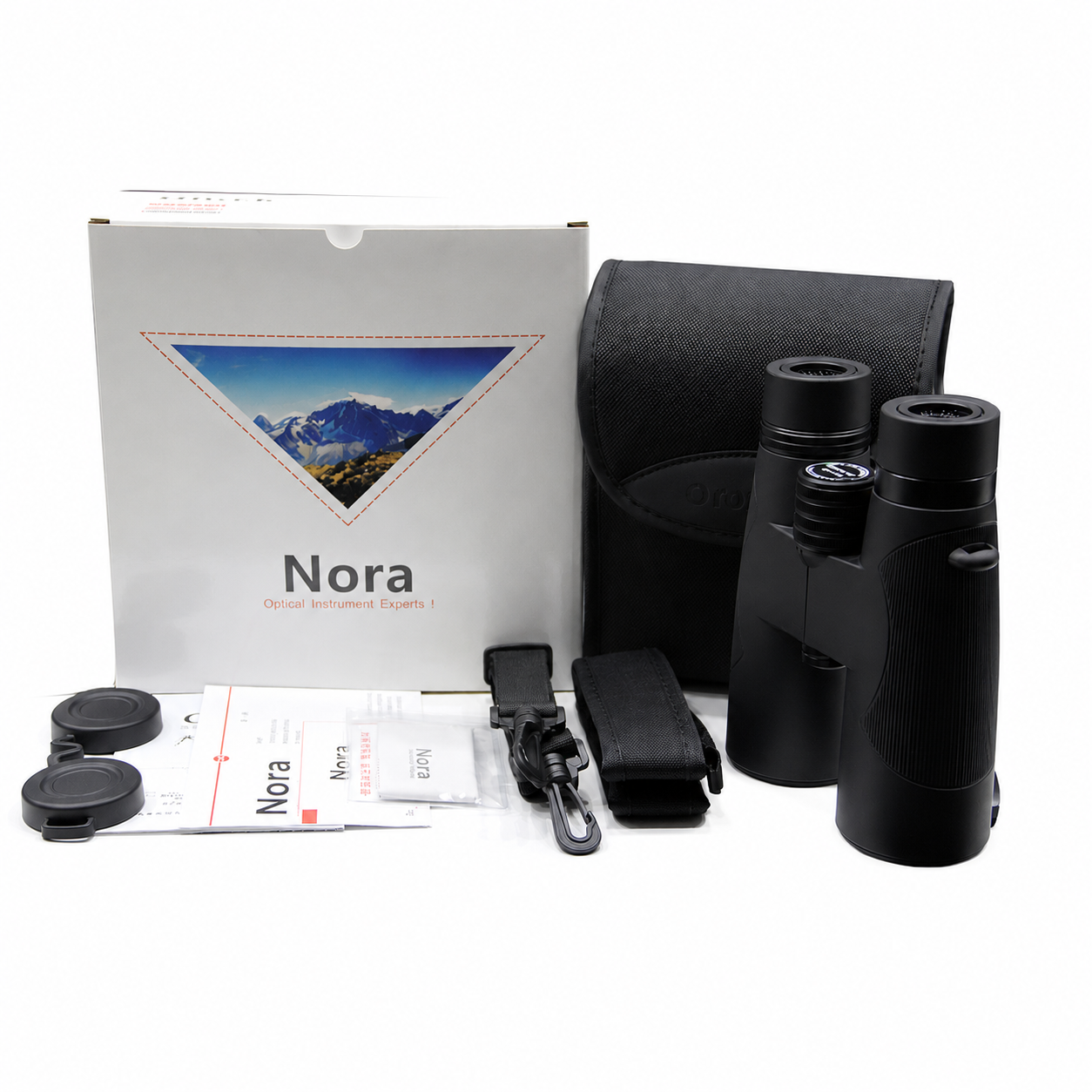 Nora Falcon 10x50ED High-Power HD Binoculars for Low-Light Night Viewing with Premium ED Glass