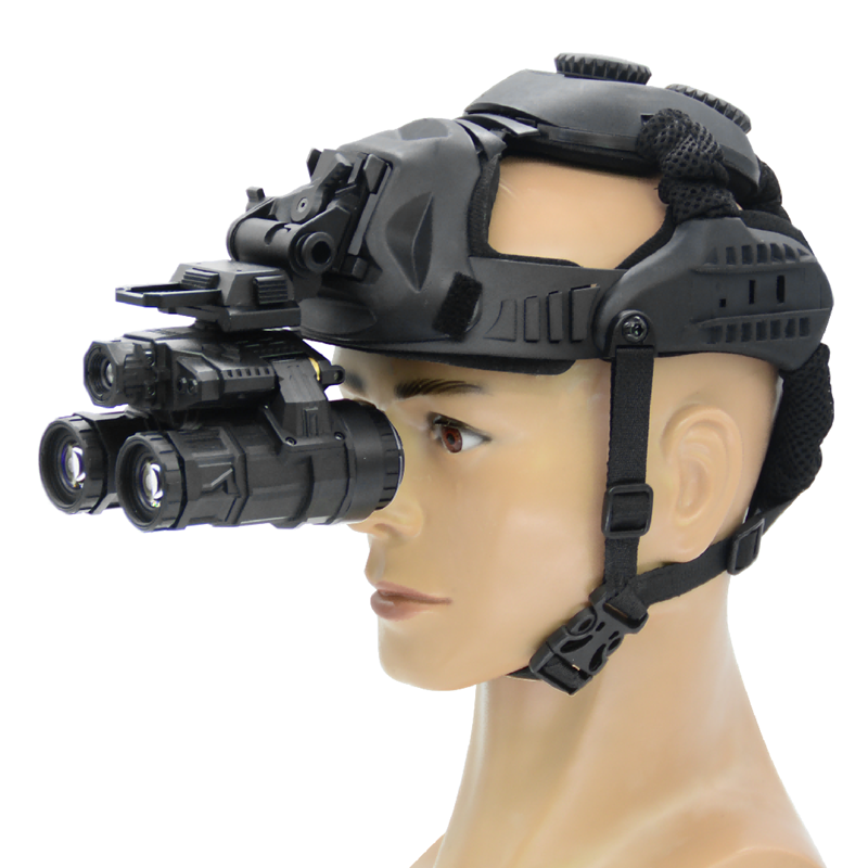 Nora NVG-39T Head-Mounted Dual-Tube Fusion Night Vision Goggles for Professional Tactical and Low-Light Observation